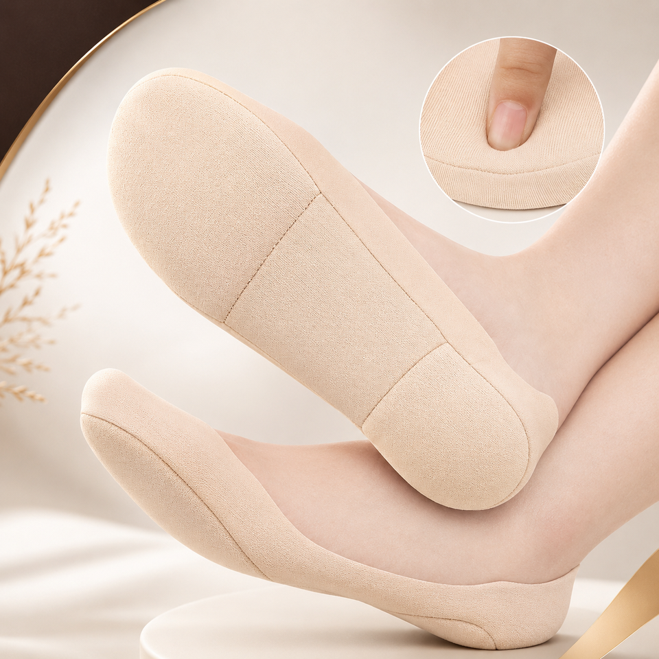 Alívia Step – Meia Ortopédica Invisível para Conforto Plantar
