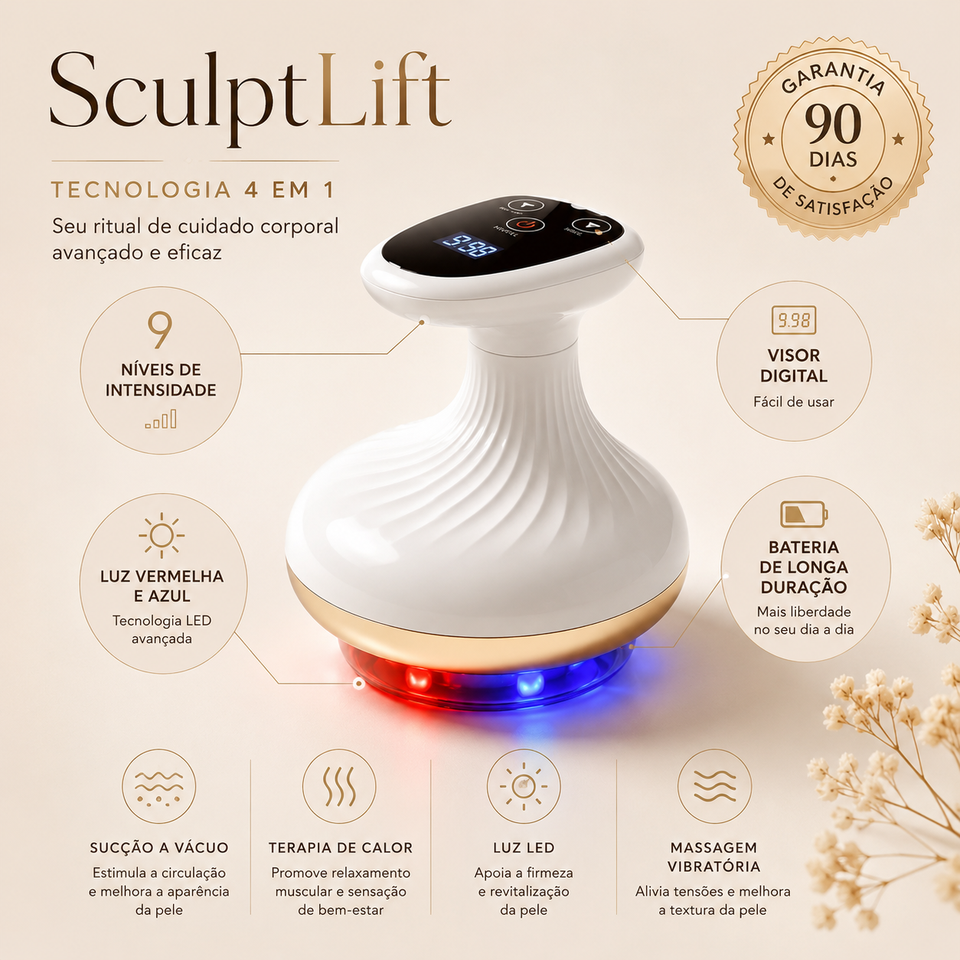 SculptLift - Massageador Corporal Anticelulite